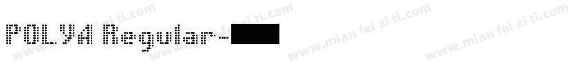 POLYA Regular字体转换